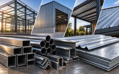 Materiales para estructuras metálicas: perfiles, caños y chapas para cada proyecto
